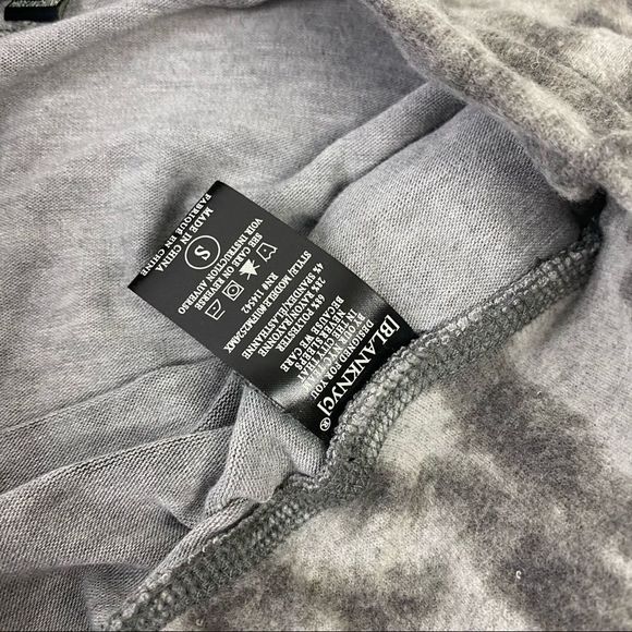 NWT Blank NYC Gray Leopard Drawstring Joggers - Picture 7 of 11